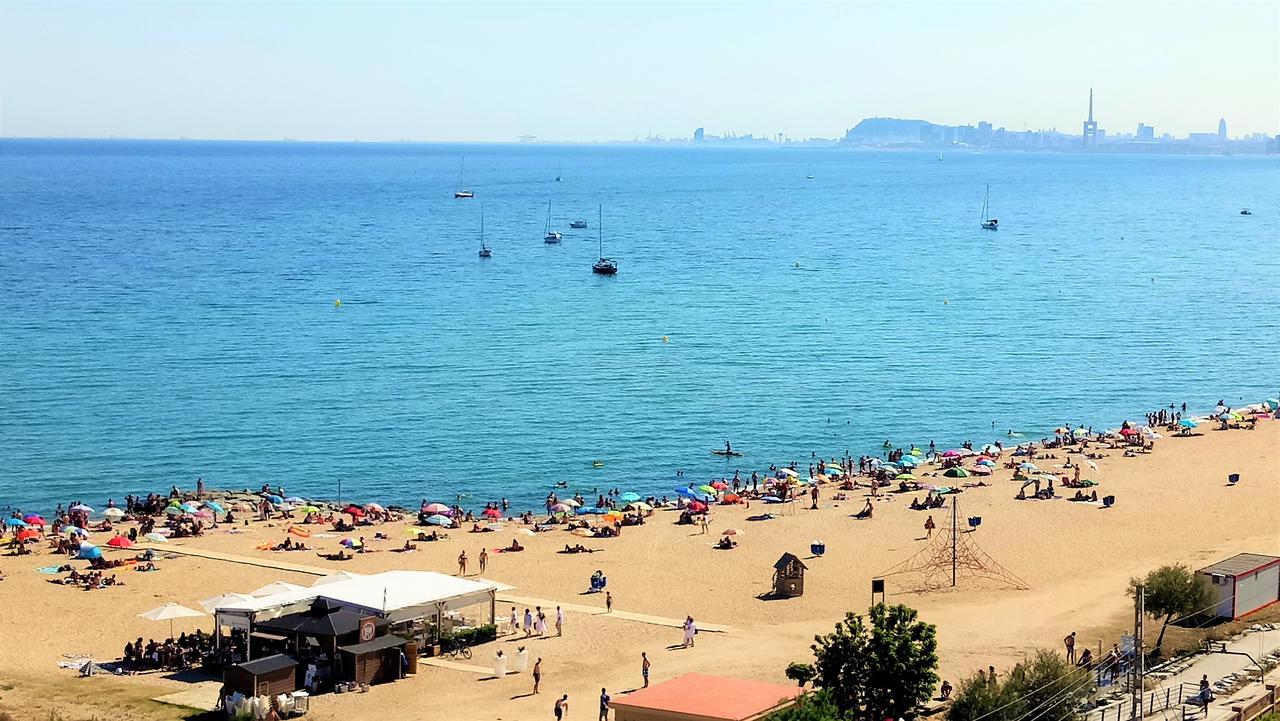 Marina Port & Beach-Apartment El El Masnou Dış mekan fotoğraf